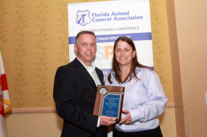 2015 - Jodey Stambaugh of Pinellas County Animal Services